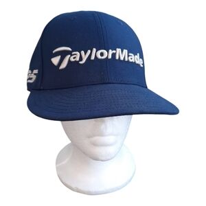 TaylorMade New Era 9Fifty M3 Tour Hat navy blue embroidered golf baseball hat